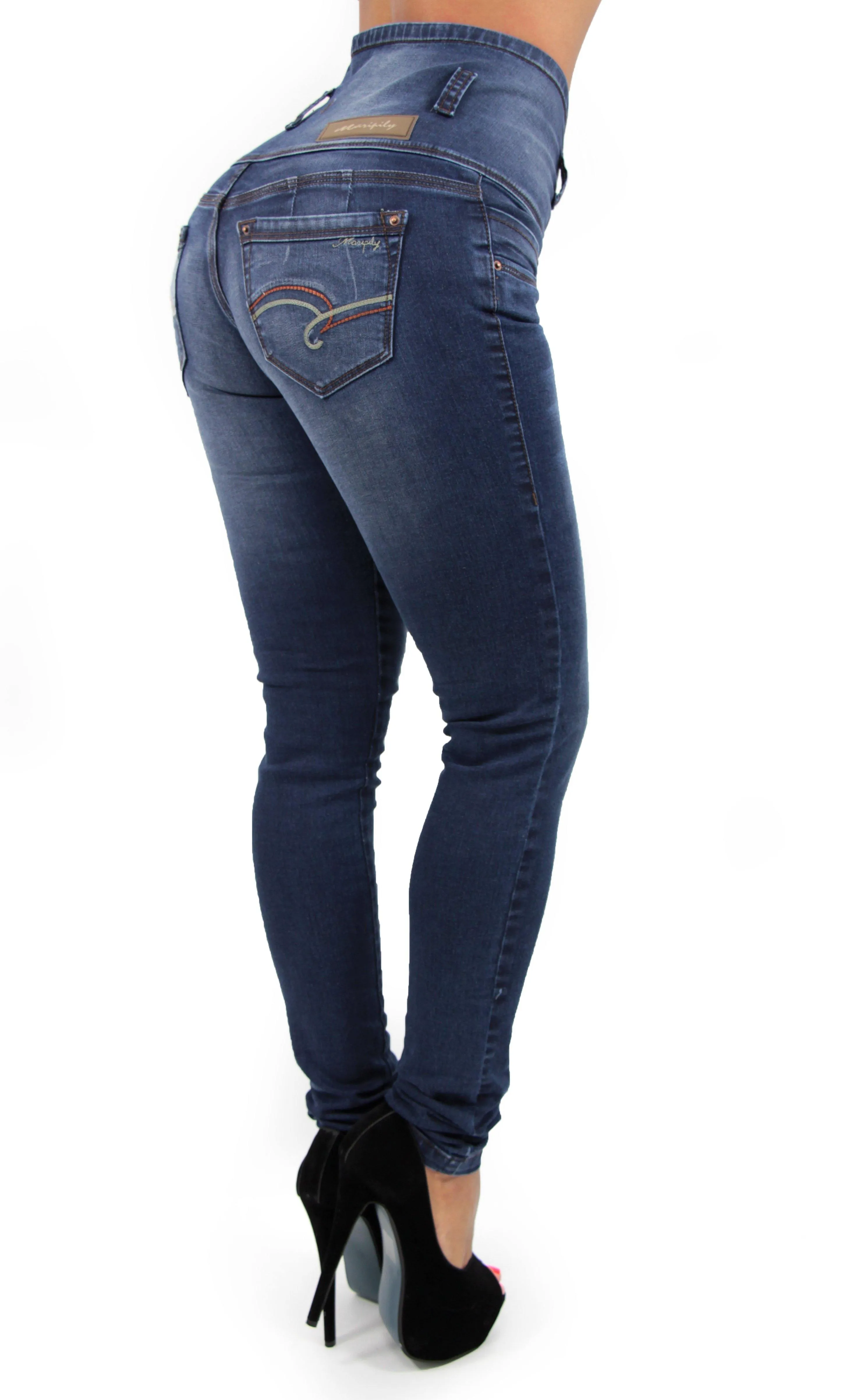 17354 Maripily High Waist Skinny Jean