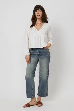 Aberdeen High Rise Wide Leg Crop Vintage Tint