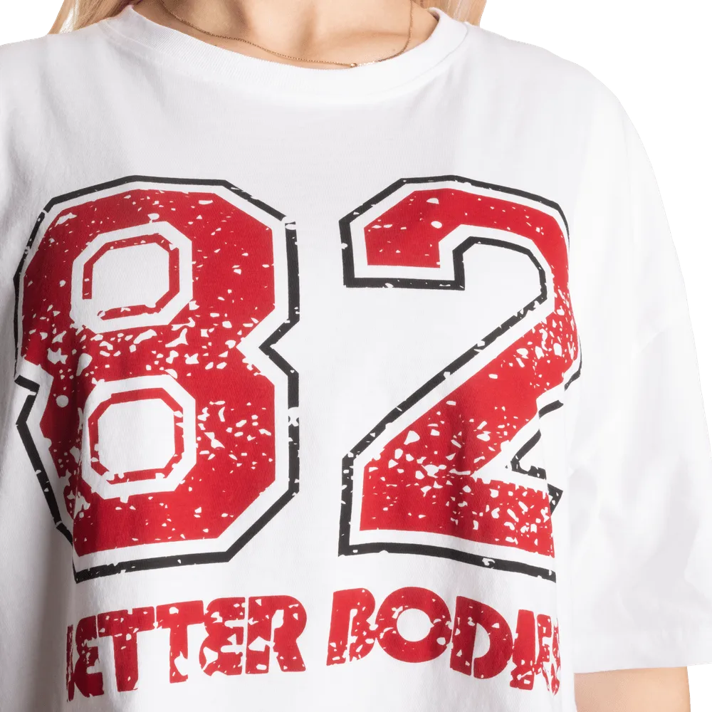 Better Bodies Eighty 2 Tee - White/Red