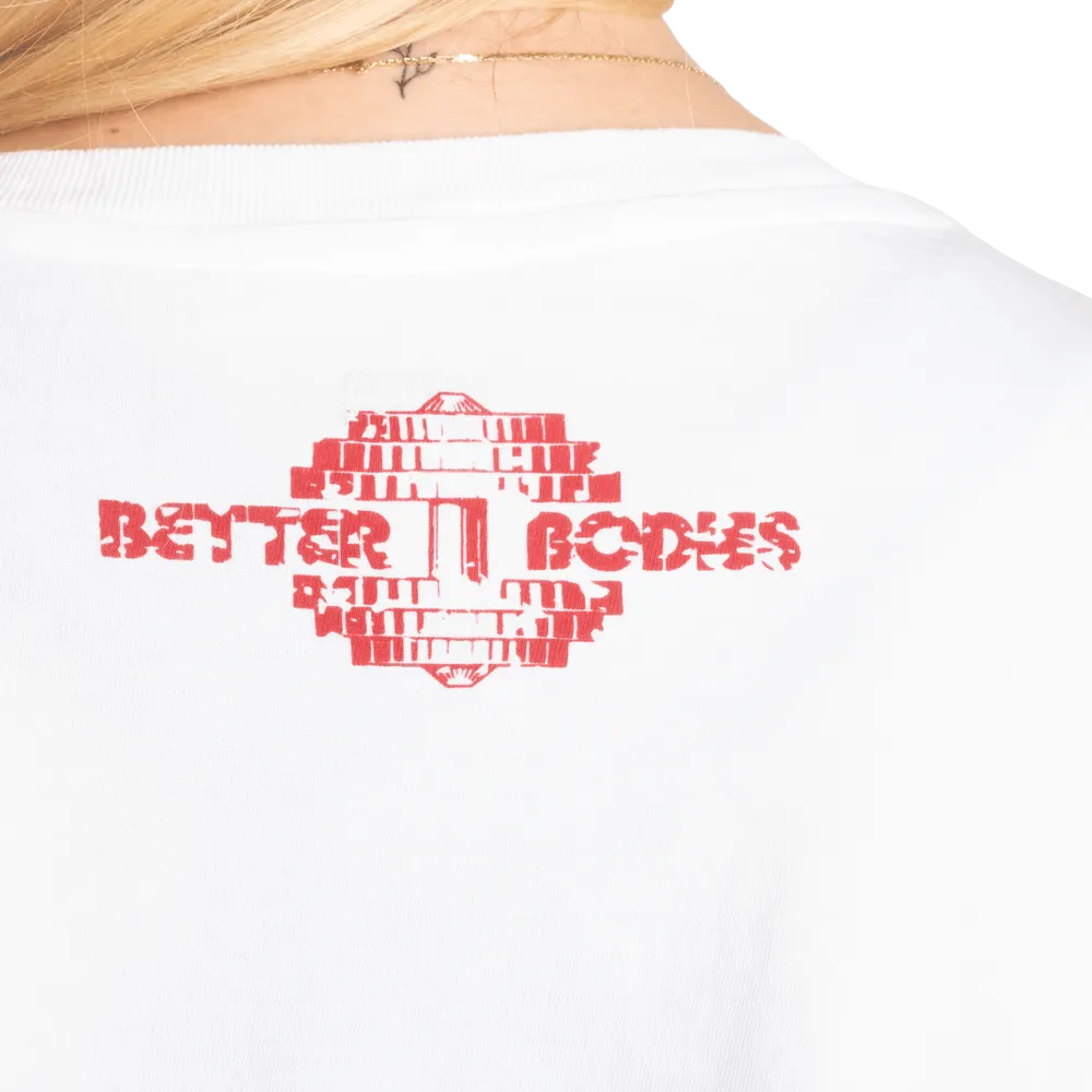 Better Bodies Eighty 2 Tee - White/Red