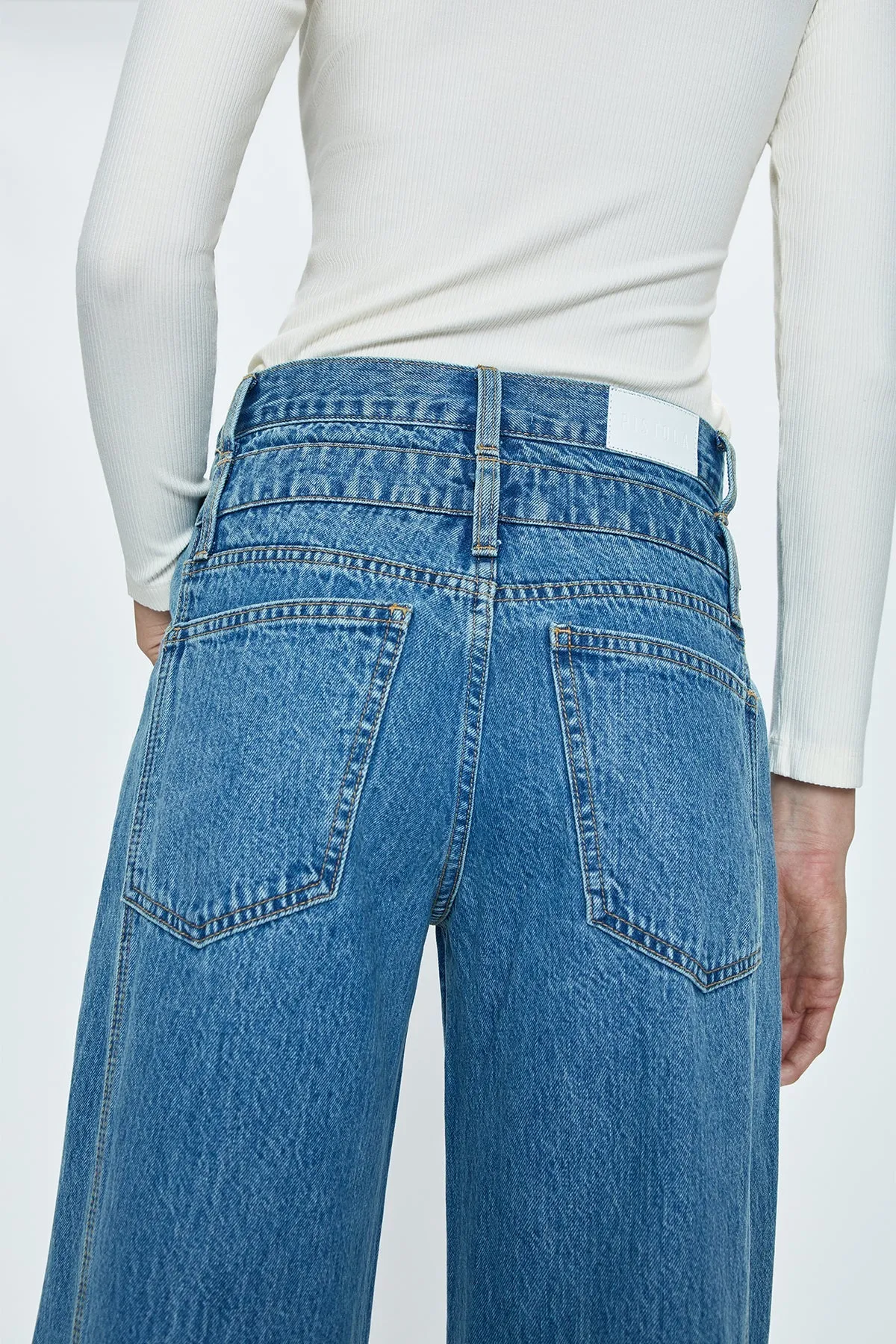Caleb High Rise Stacked Waist Venue