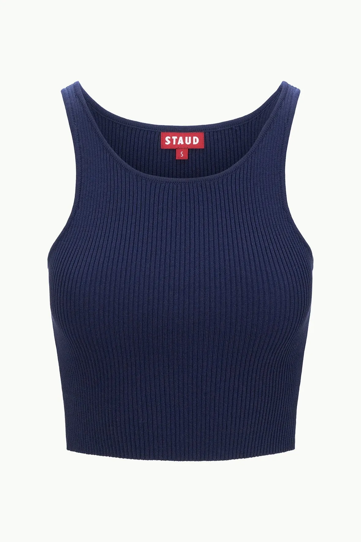IBISCO CROPPED TANK | NAVY