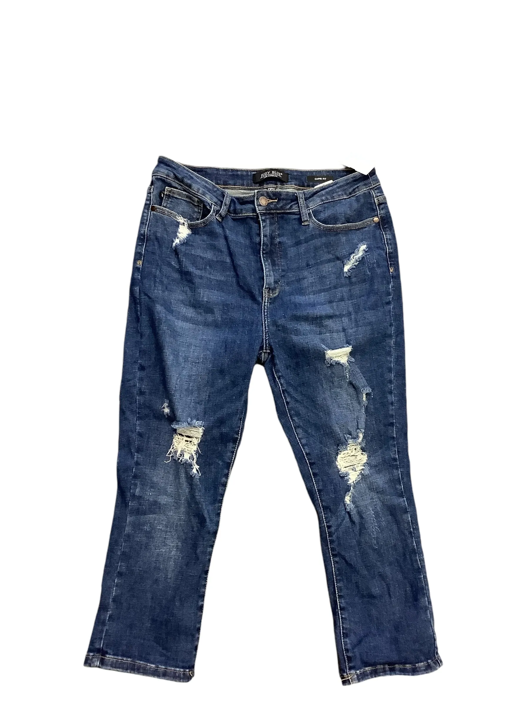 Jeans Cropped By Judy Blue, Size: 13