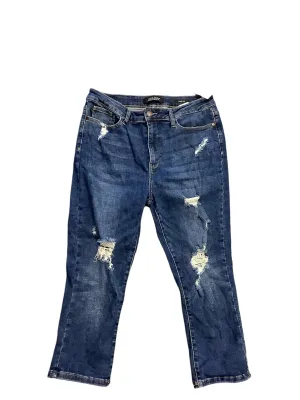 Jeans Cropped By Judy Blue, Size: 13