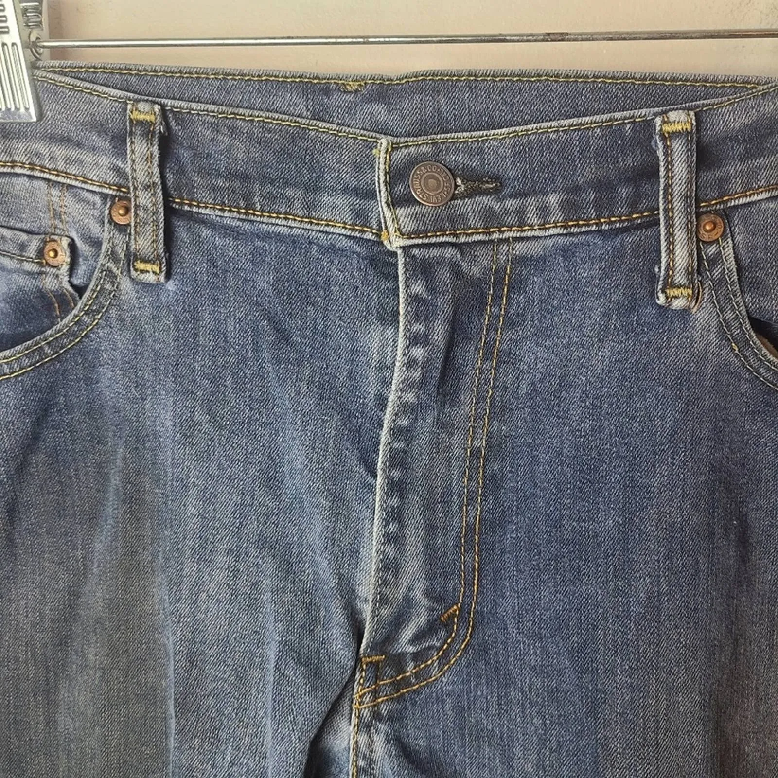 Levi's 504 Regular Fit Straight Leg Jeans