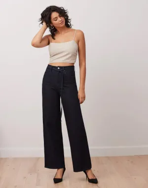 Lily High Rise Wide Leg Jeans