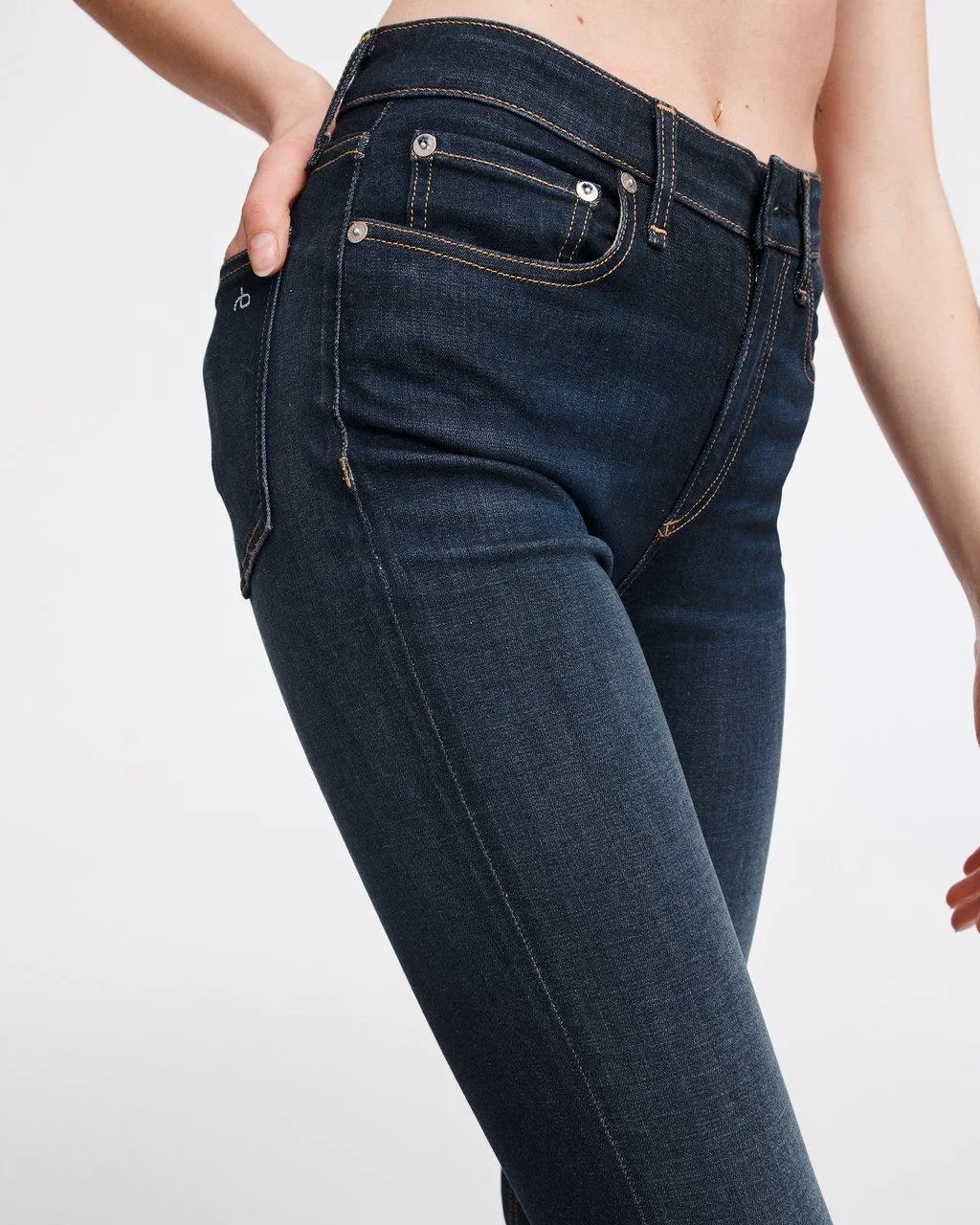 Rag And Bone Nina High-Rise Ankle Skinny Carmen