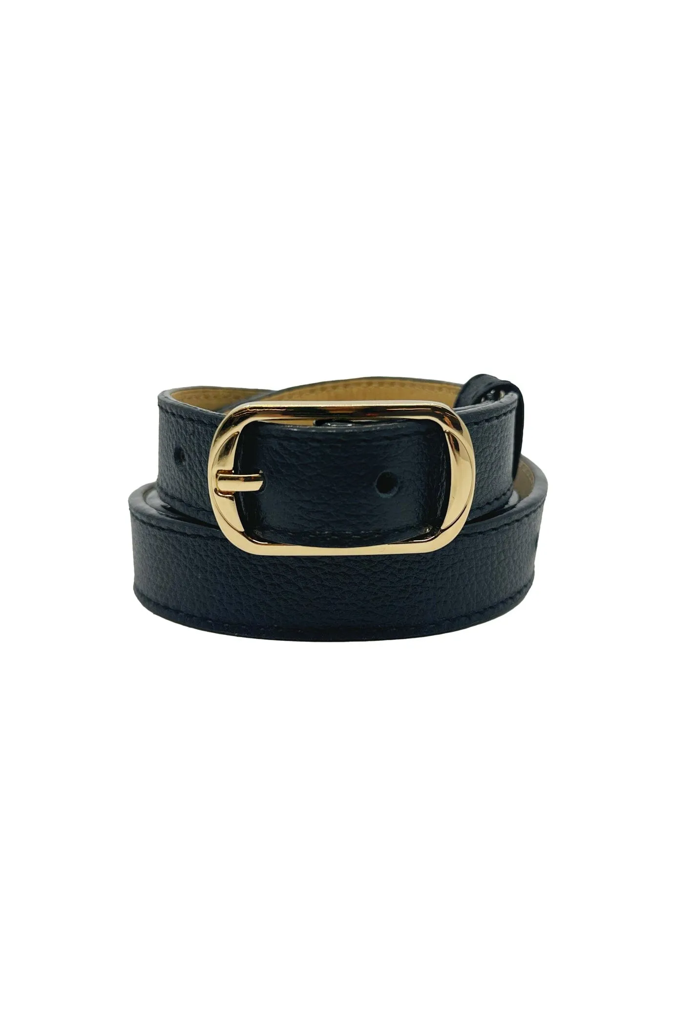 Skinny Jeans Belt Black