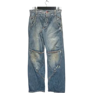 Vintage Y2K MET Buckle Back Denim Jeans 28x32