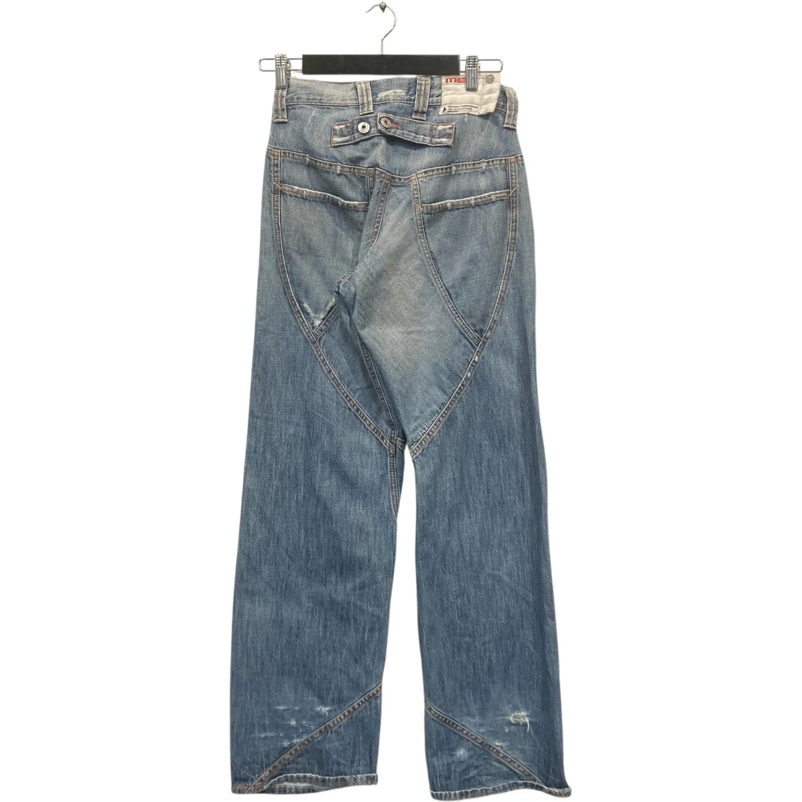 Vintage Y2K MET Buckle Back Denim Jeans 28x32