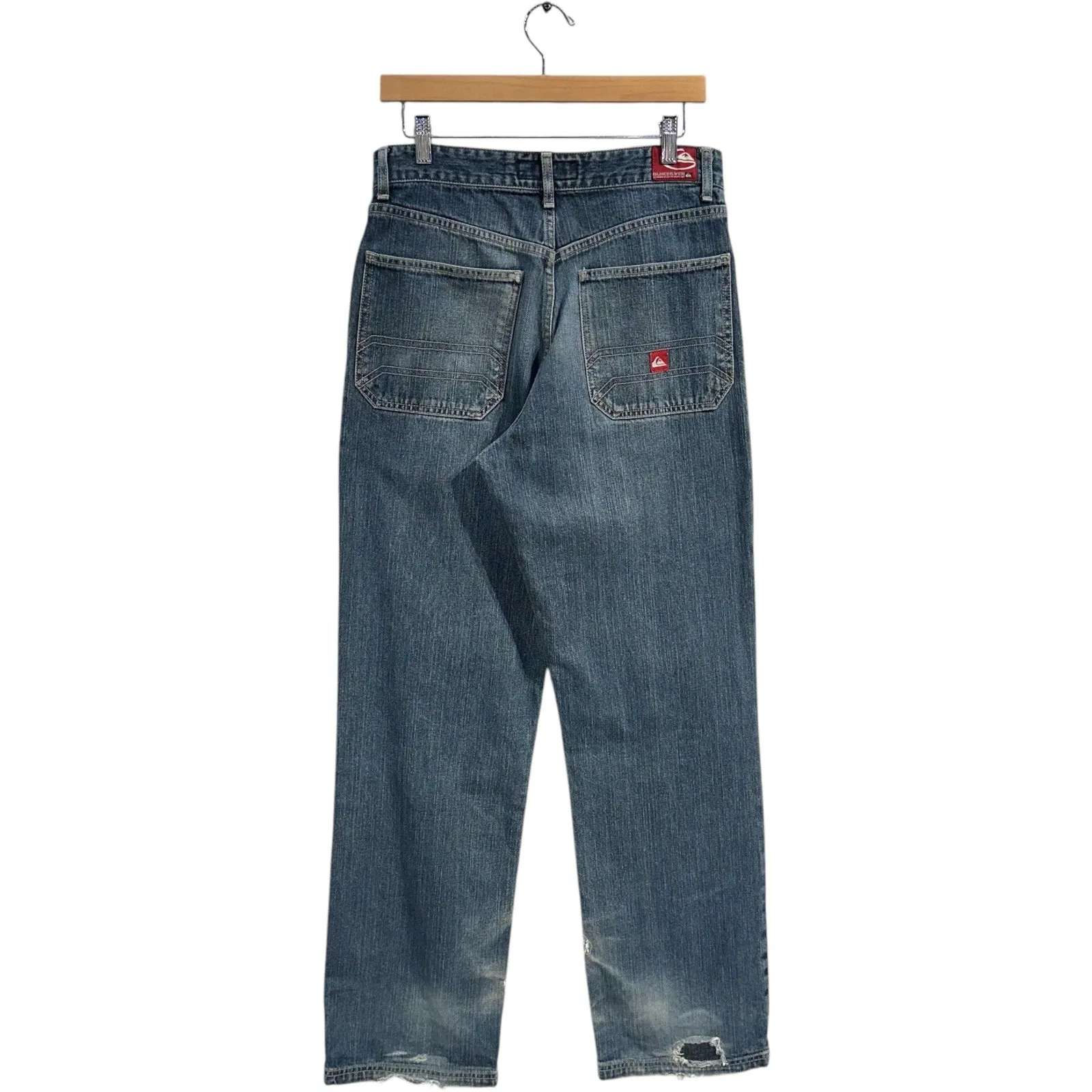Vintage Y2K Quiksilver Straight Leg Denim Jeans 30x31