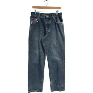 Vintage Y2K Quiksilver Straight Leg Denim Jeans 30x31